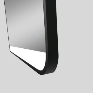 Black Frame LED Bathroom Mirror 700*800mm