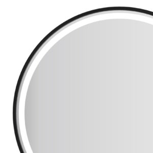 Round Framed LED Mirror | LUNA75