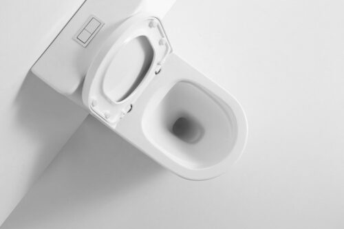 Rimless Back to Wall Toilet Suite - Dual Flush - Silent Closing Cover | LXT006 - Image 2