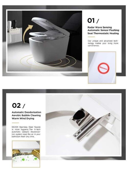 Smart Toilet Back To Wall | S-LXT004