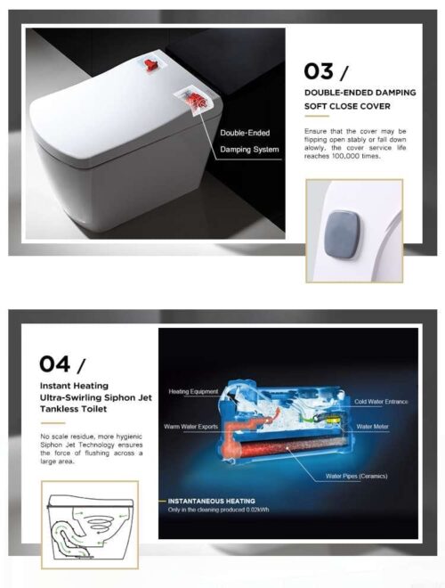 Smart Toilet Back To Wall | S-LXT004